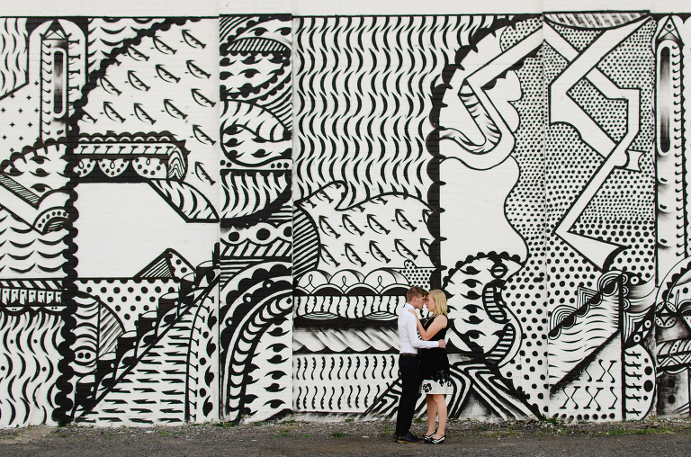 Eastern Market Detroit Engagement Photography