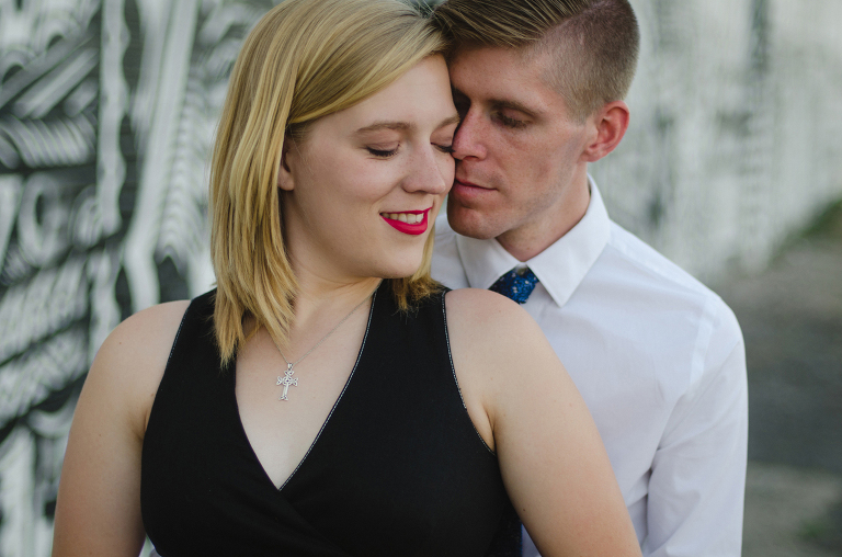 Eastern Market Detroit Engagement Photography