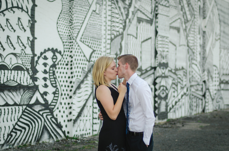 Eastern Market Detroit Engagement Photography