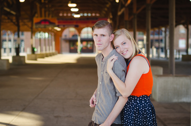 Eastern Market Detroit Engagement Photography