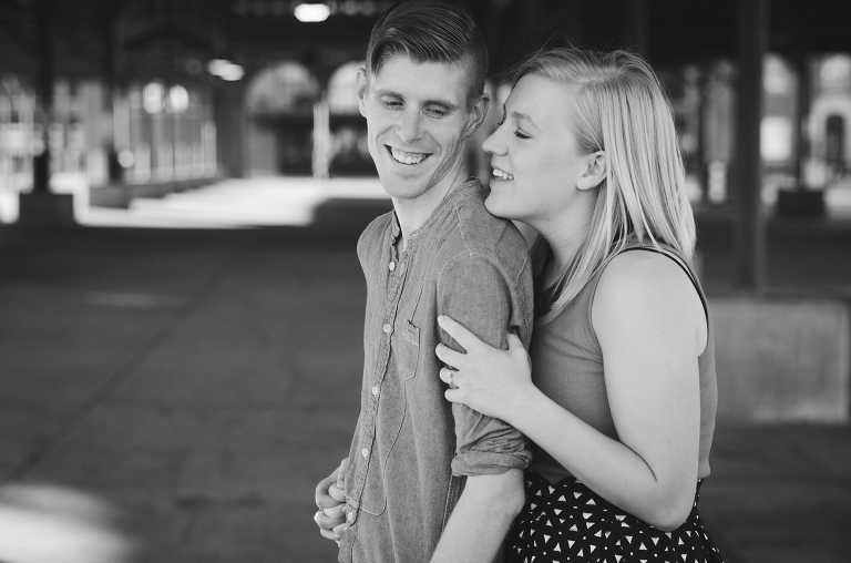 Eastern Market Detroit Engagement Photography