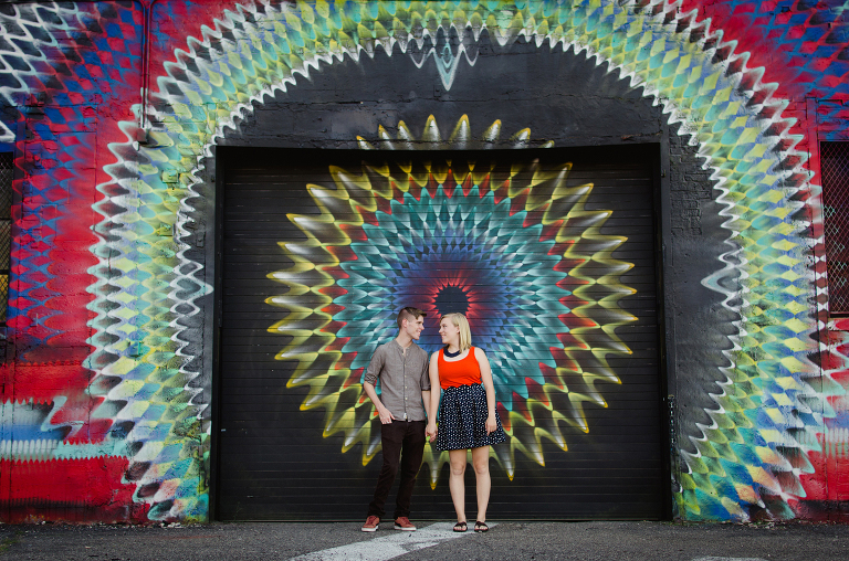 Eastern Market Detroit Engagement Photography