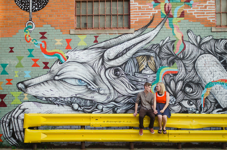 Eastern Market Detroit Engagement Photography