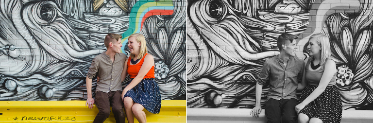 Eastern Market Detroit Engagement Photography