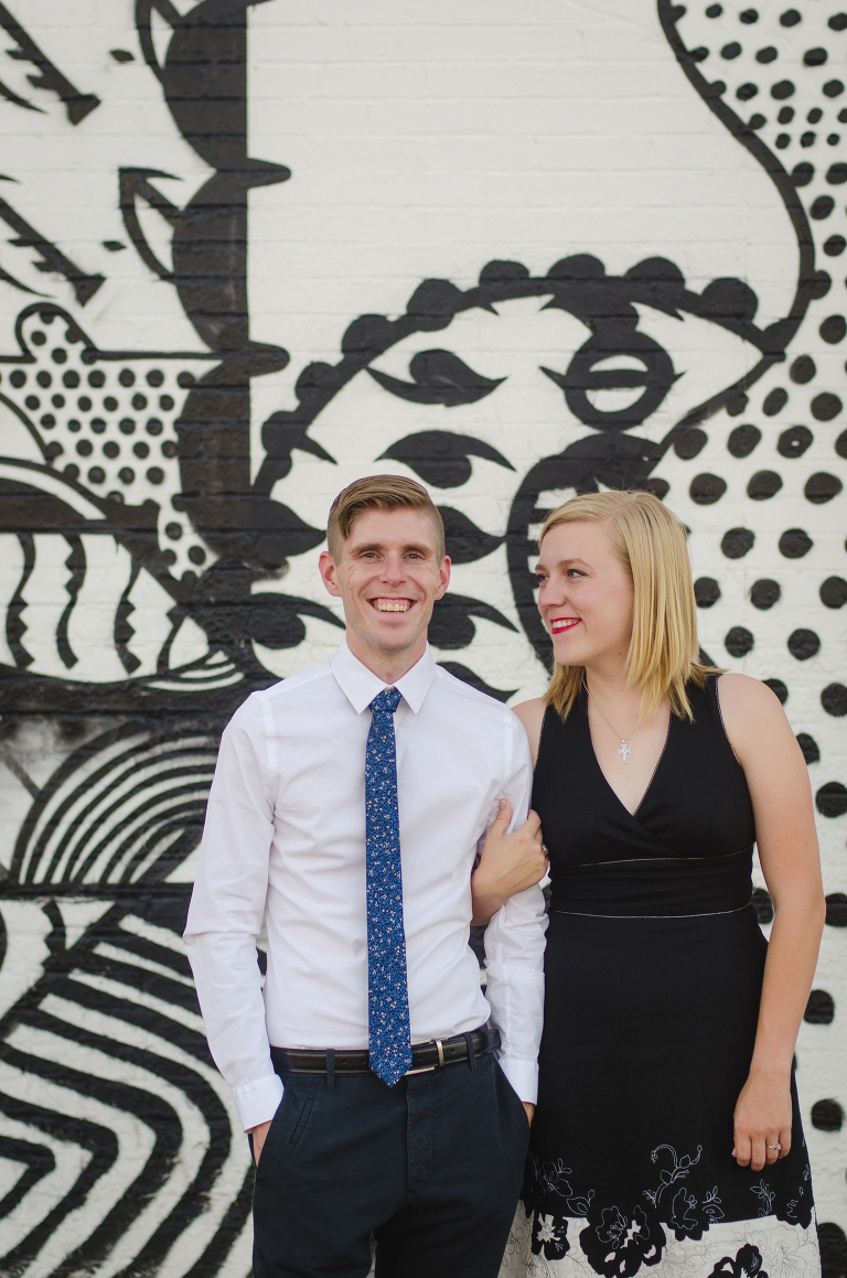 Eastern Market Detroit Engagement Photography