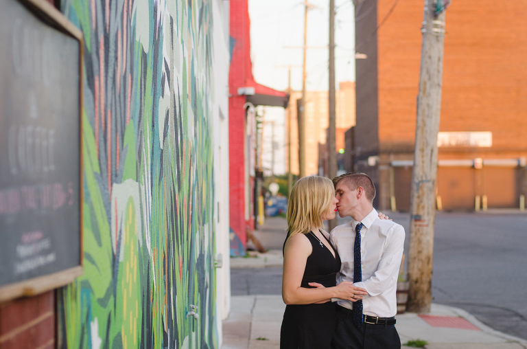 Eastern Market Detroit Engagement Photography